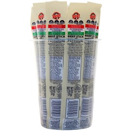 Trail's Best 1.1oz Pepperoni Sticks – 16 Count Tubs (6 inch pepperoni sticks made with all beef)
