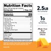 Nutricost Pantry Yellow Cheddar Cheese Powder (2.5 Pounds Per Bottle)