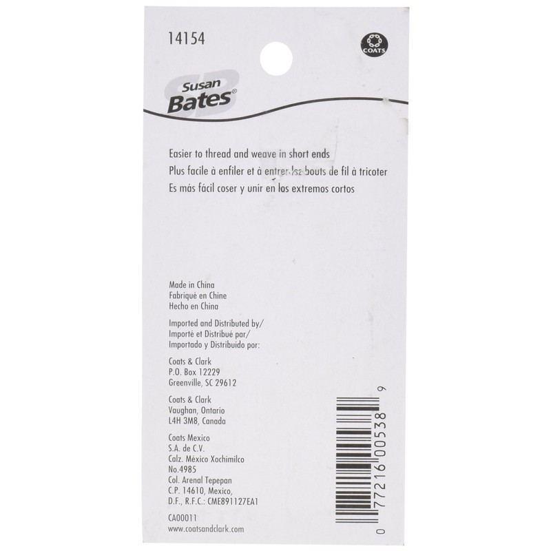 Susan Bates 14154 Finishing Value Pack Knitting Needle, Assorted