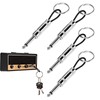 4PCS Guitar Key Holder,Guitar Plug Keyrings,Guitar Amp Key Hooks,Guitar Plug