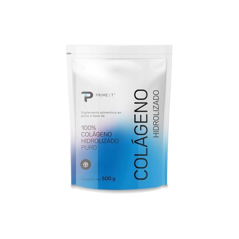 Primetech Nutrition Péptidos Colágeno Hidrolizado Puro en Polvo 500 gr