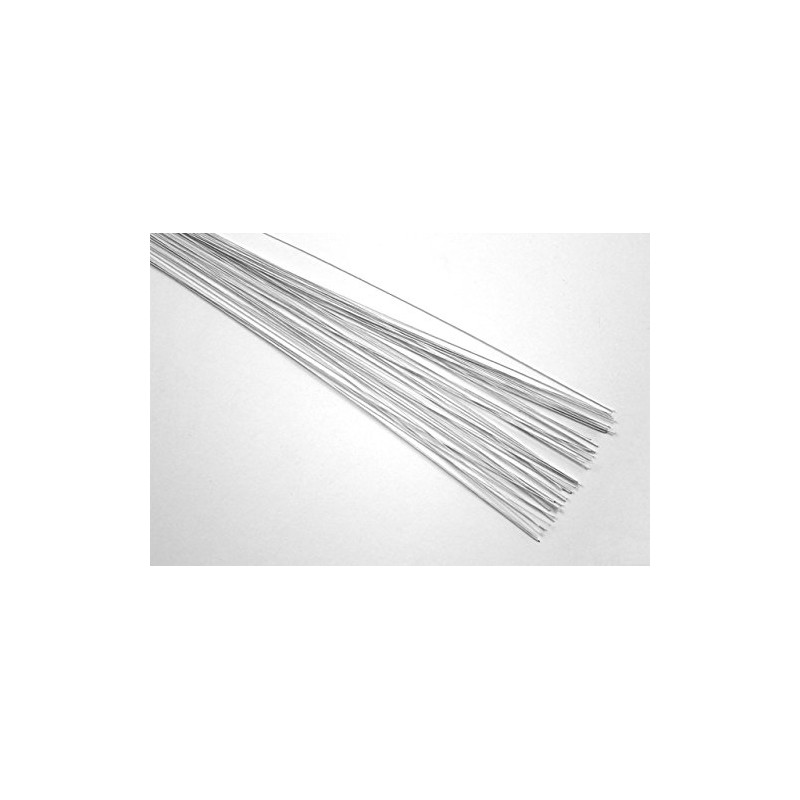 PME Sugarcraft Floral Wires White 30 Gauge, 36 cm, Pack