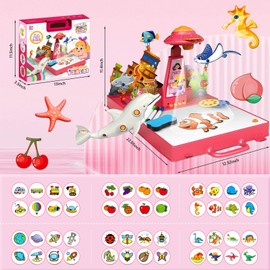 ASTRAEA Drawing Projector for Kids, Art Sketch Projector with 3D Puzzles, Trace and Draw Projector Include 48 Projection Image, Learn to Draw Toys for Boys and Girls Age 4,5,6,7,8