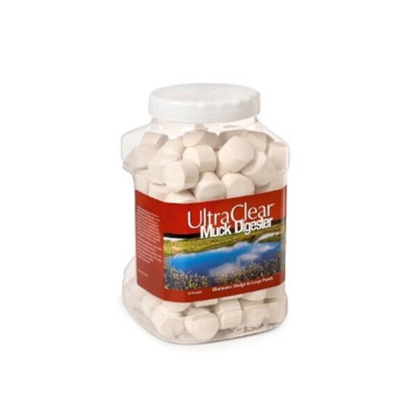 UltraClear Pond & Lake Muck Digester 128 Tablets, 8 lbs