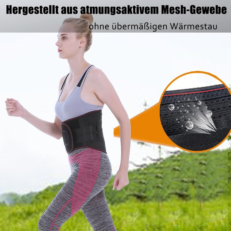 Back Brace, Lumbar Support, Back Strap for Men and Women,
