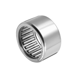 METALLIXITY HK2216 Needle Roller Bearings 22mm ID x 28mm OD x 16mm Height 1 Pack, Chromium Steel Open End Thrust Bearing - for Industrial Machinery and Equipment