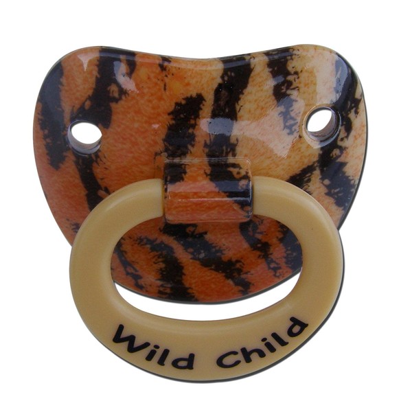 Billy Bob Baby Silikon Schnuller - "Wild Child" Tiger