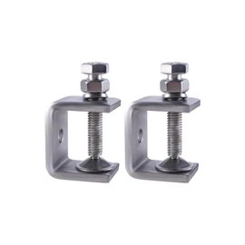 TIOMIOSEA C Clamp, Pack of 6 304 Stainless Steel Tiger Clamps, Woodworking Clamp, with Wide Jaw Openings (30 mm), for Clamps, Clamps & Tensioners, Woodworking Tool