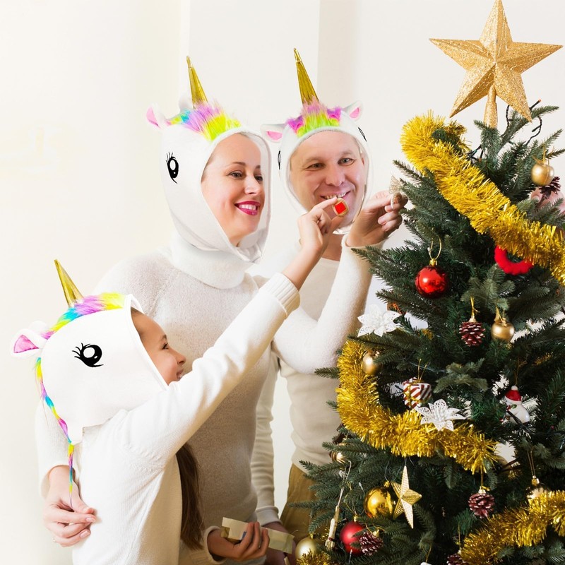 Jococs Unicorn Costume Hats Funny Hat for Adults (White)