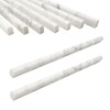 Jusmioke 15 Pack 0.5"X12" Carrara White Marble Pencil Liner Tile,