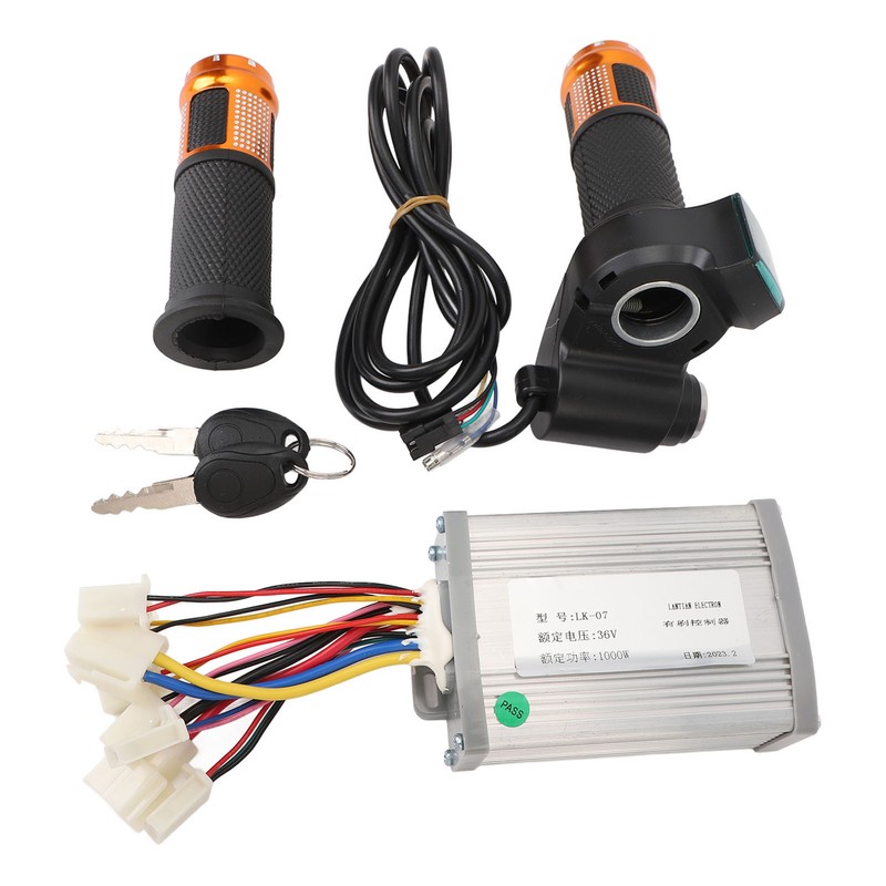 36V 1000W Motor Controller Aluminum Alloy Rubber Electric Bike Controller