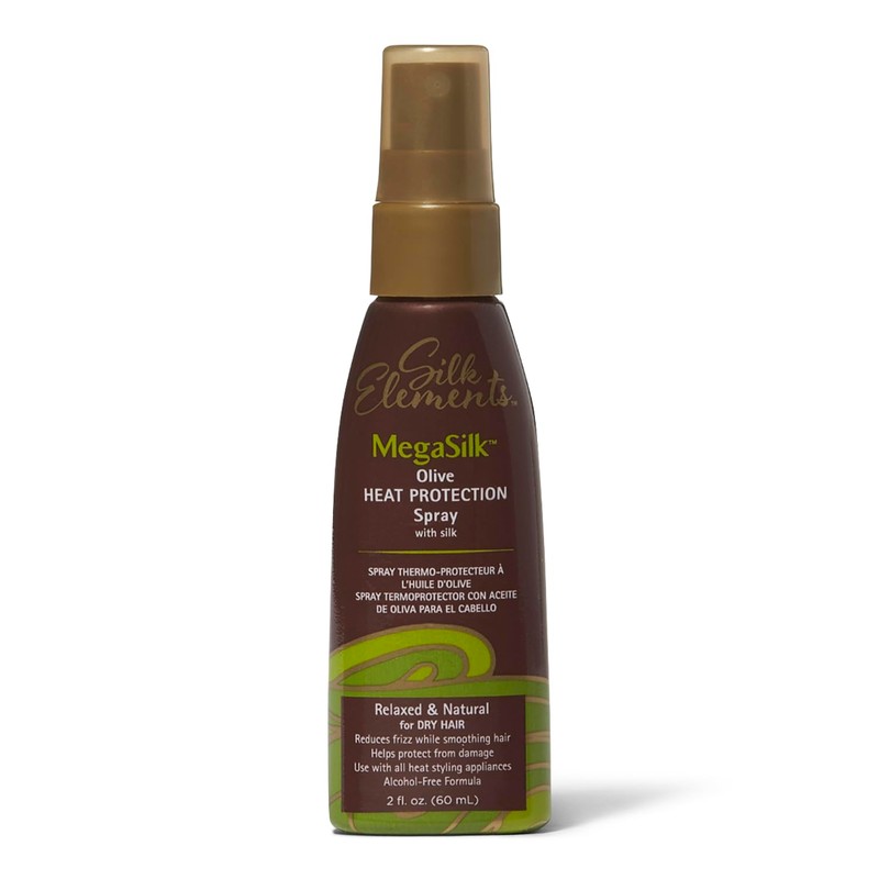 Silk Elements MegaSilk Olive Heat Protection Spray (2 Fl Oz