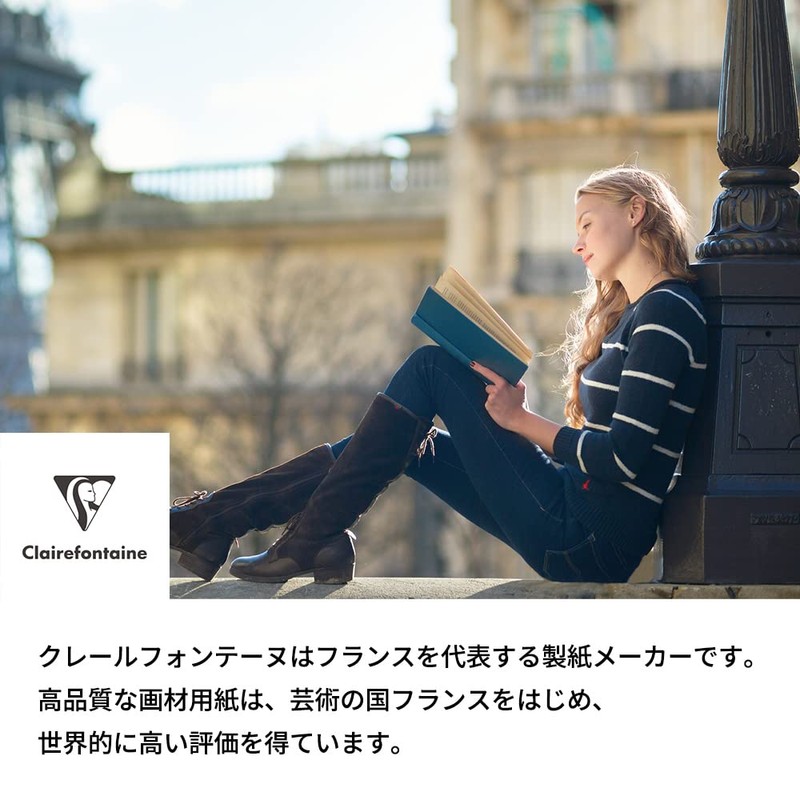 Clairefontaine 250gsm Paint'on Multi Media Pad, Grey, A5 Size