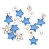50 Sets Star Shape Rivet Screw Anti‑Rust Clothes Decoration Accessories