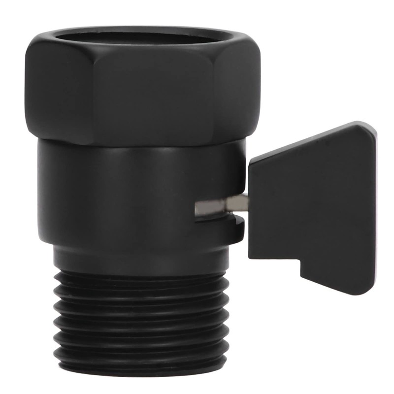 Brass Water Valve Diverter Valve Black Brass Shut Off Valve