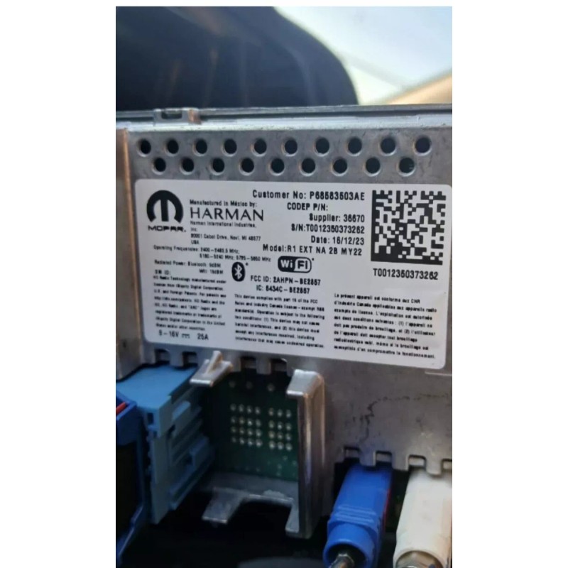 Ram RAM 5500 CAR RADIO ANTI-THEFT UNLOCKING PIN CODE FAST