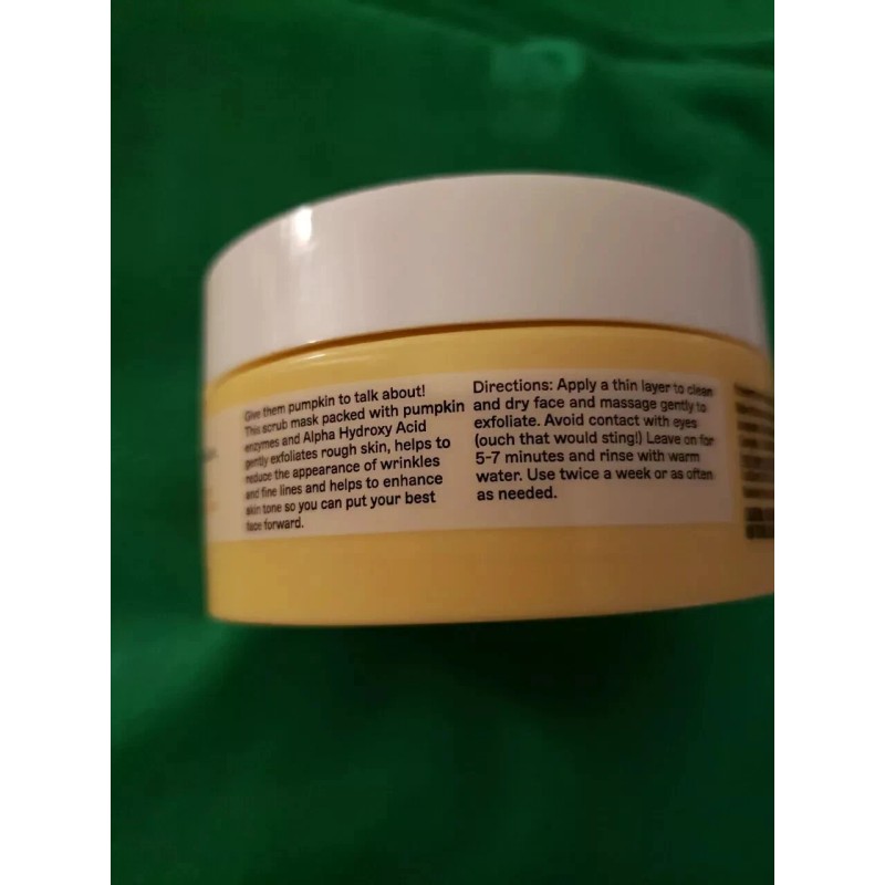 Freeman new 2 pc Freeman Smoothing Scrub Mask Pumpkin 2