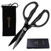 Sunnecko Kitchen Scissors, Cooking Scissors, Kitchen Shears, Detachable, Dishwasher Safe,