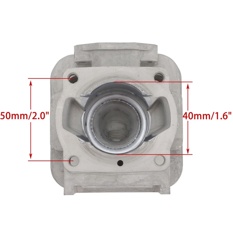 WOOSTAR 40mm Big Bore Cylinder with Piston Ring Kit Replacement