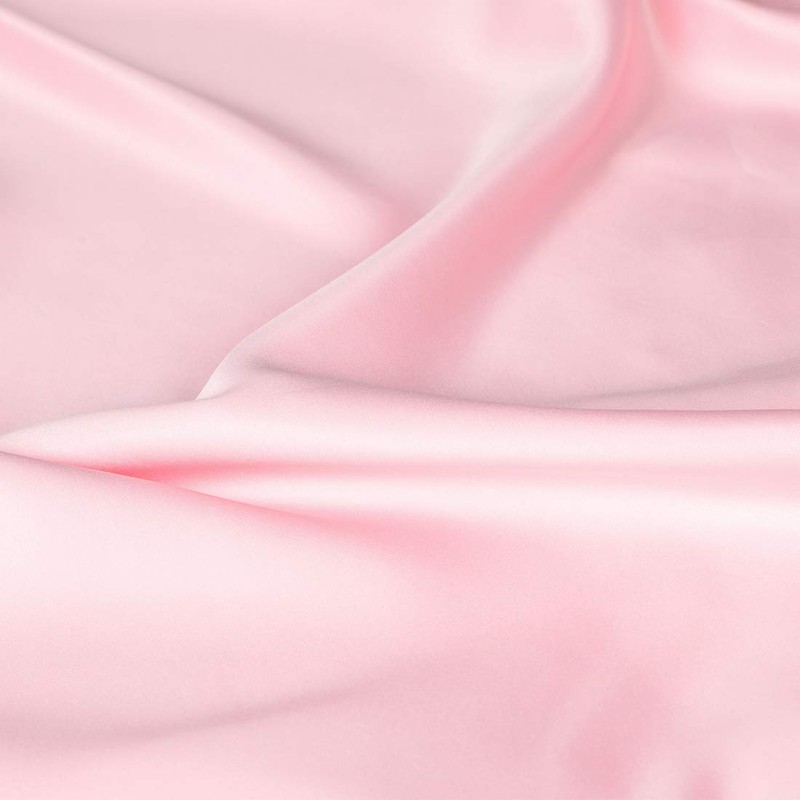 sourcing map Luxury Satin Oxford Pillowcases, Pair of 2 Pink