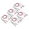 5Set HC136‑T 1000V 20A Multimeter Test Leads Universal Digital Gold