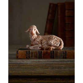 Fontanini by Roman, Seated Sheep, 12" Collection, Nativity Figure, Made in Italy