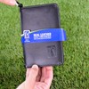 PGA Tour Real Leather Golf Organiser with Scorecard, Holder and