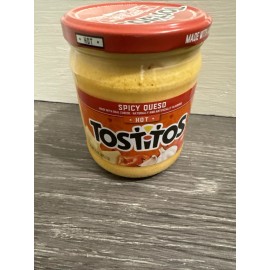 Tostitos Spicy  Queso Hot 15oz  Real Cheese