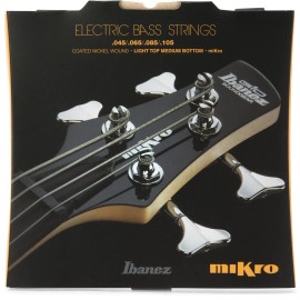 Ibanez IEBS4CMK Nickel-wound miKro Bass Guitar Strings - .045-.105 Light