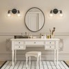 VONLUCE Bathroom Light Fixtures, 2-Light Bathroom Vanity Light with Globe