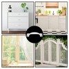 Mormchlots 12Pcs 98mm/3.86" White Metal Gate Retro Cabinet Handles, 3.86"