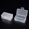 uxcell Battery Storage Case Holder Transparent for 9V Battery Capacity