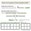 Garden Grid Watering System | Raised Garden Bed Drip Irrigation