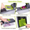 15 In 1 Fruit Vegetable Slicer Cutter Food Onion Veggie