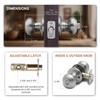 Copper Creek Colonial Entry Door Knob – Keyed Entry Handle