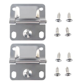 Cooler Stainless Steel Hinge, for Camping Cooler Accessories, Compatible with Coleman Ice Chest Stainless Steel Hinges with Screws 5235 5250 5286b 6262 6270-2 Pack