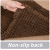 LUFEIJIASHI Non Slip Bath Mats for Bathroom Soft Absorbent Boho