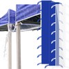 VirgoCCY 3-Pack Rain Gutter for Tents, 10 FT PVC Vinyl