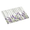 Rustic Wooden Plank Lavender 3 Gang Light Switch Cover Triple
