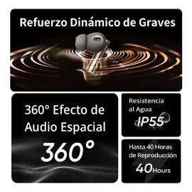 Realme Buds Tws Air 6 Pro Hires Audio Wireless Color Azul Luz Verde