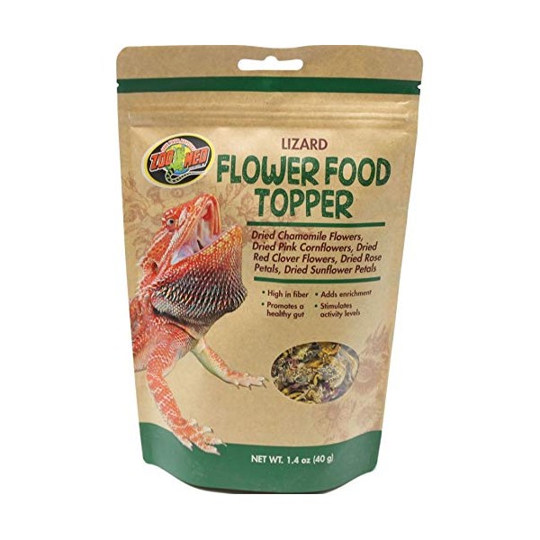 Zoo Med Flower Food Topper - Lizard - 1.4 oz,