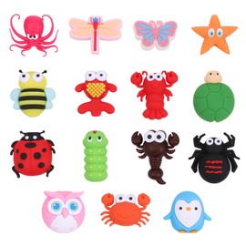 Hemobllo Protector para Cable De Celular Y Datos Estuche De Silicona 15 Piezas 1.18X1.18X0.59In Protección para Cables Uso Diario Y Decoración De Fiesta