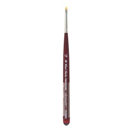 Princeton Velvetouch Artiste, Mixed-Media Brush for Acrylic, Watercolor & Oil, Series 3950 Mini Willow's Blender Luxury Synthetic, Size 1/8