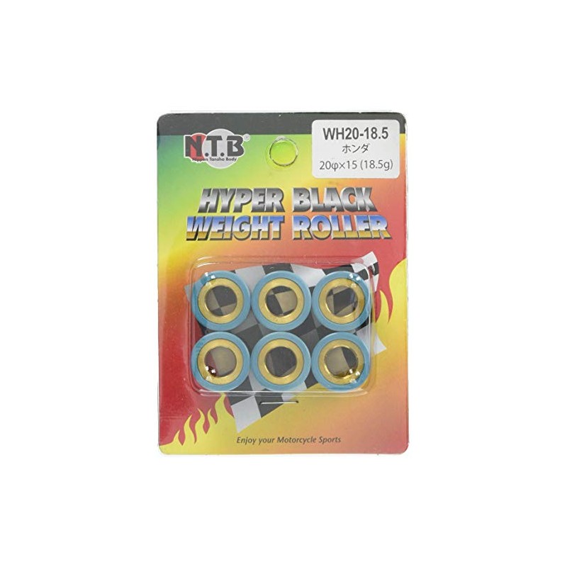 NTB WH20-18.5 Weight Roller, Pack of 6, Honda Series