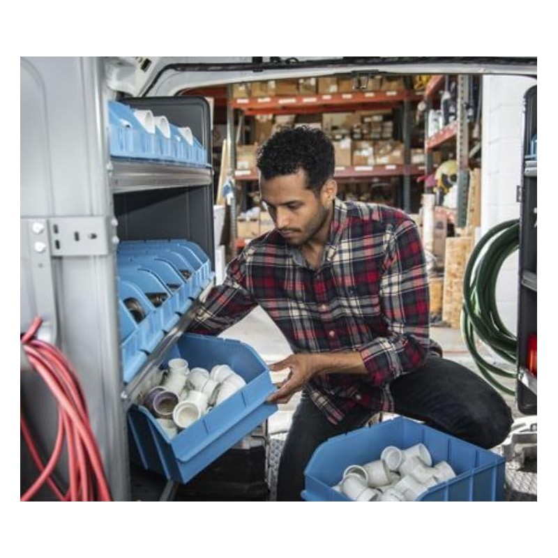 Adrian Steel SBIN120614, Snap-In Bin, 12" W x 6" H