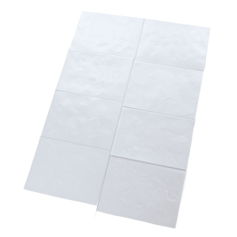 8pcs Heat Shrink Paper for Kids Double Sided High Transparency