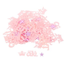jojofuny 1 Set Gender Confetti Cute Crown and Star Design for Shower Decorations Table Centerpiece for Gender Reveal Parties and Celebrations