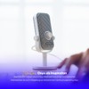ENDORFY Solum Voice S Onyx White, Gaming Microphone PC, Podcast