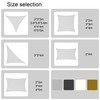 LEcylankEr Awning, Balcony, Triangular, Rectangular, Waterproof Awning Fabric, Awning, UV