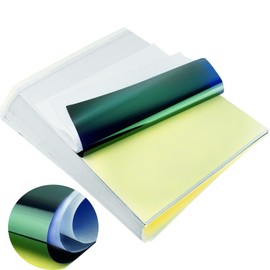 Tattoo Transfer Paper, Blackbudda 100 PCS Tattoo Stencil Paper for Tattooing, 4 Layers Stencil Transfer Paper, A4 Size